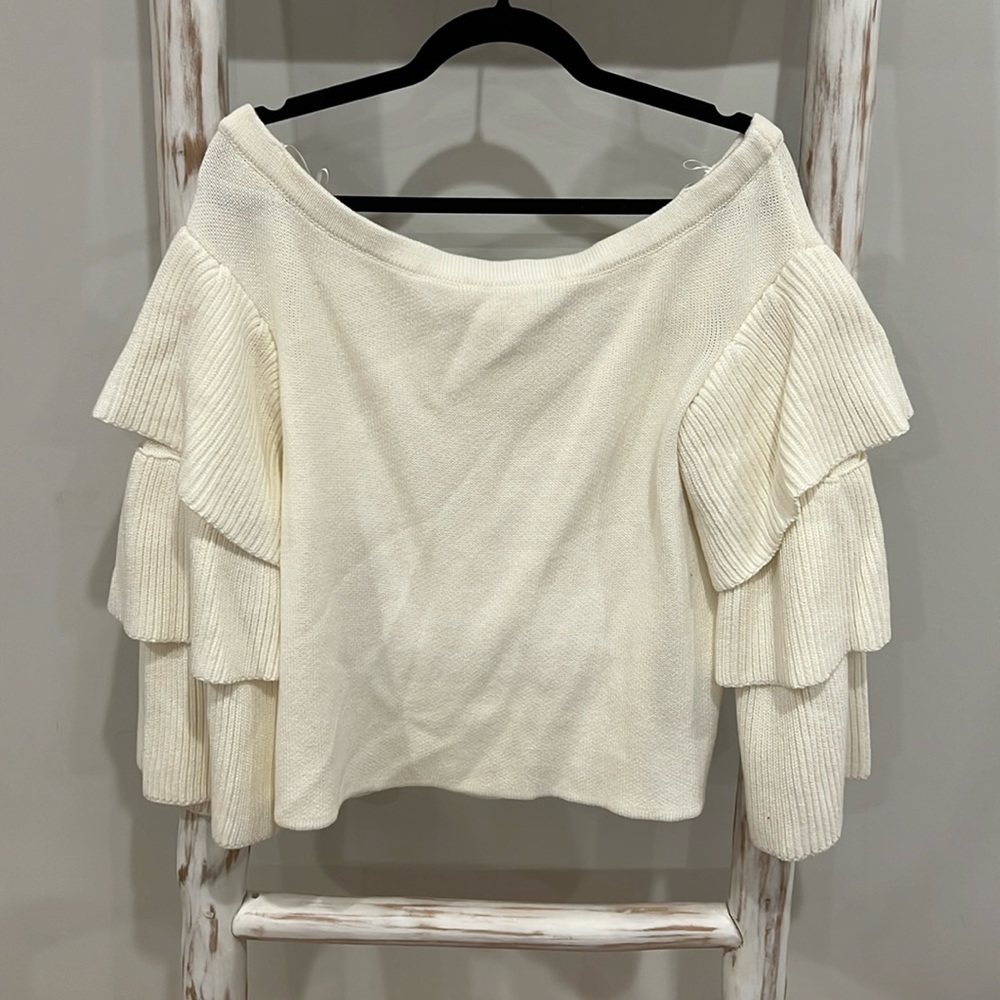 Endless Rose off shoulder sweater